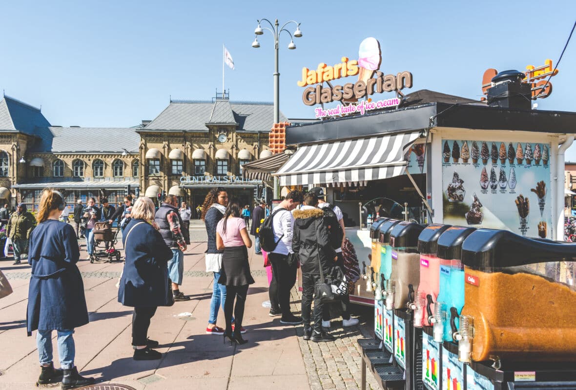 Jafaris vid centralen i Göteborg